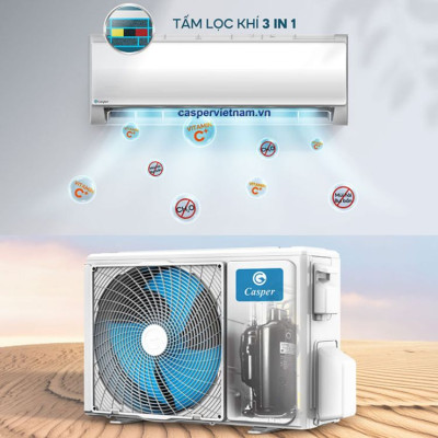 Máy Lạnh Casper Inverter 1.5hp TC-12IS36-Hàng chính hãng