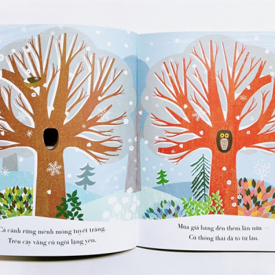 [THIÊN NHIÊN DIỆU KỲ] - Mùa Đến, Mùa Đi - Cây - Sách Song Ngữ