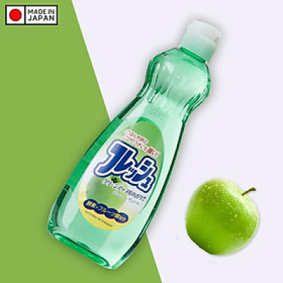 Dung dịcch rửa bát chén chiết xuất từ thiên nhiên hương táo - Hàng Nội Địa Nhật