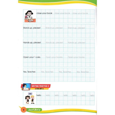 Sách - Em Luyện Viết Tiếng Anh Và Nhớ Từ Vựng - Smart Start 3 - Bám Sát SGK I-Learn Smart Start 3 - Hồng Ân