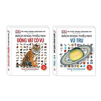 Sách - Bách Khoa Thiếu Nhi Động Vật Có Vú + Bách Khoa Thiếu Nhi Vũ Trụ - Combo 2 Cuốn Bìa Cứng - Minh Thắng