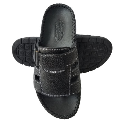 Dép Nam Quai Ngang  Da Bò BIGGBEN DN360