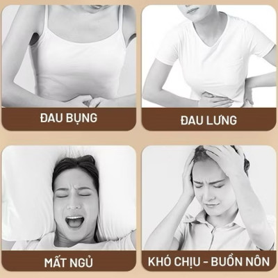 [MẪU MỚI 2025] Máy Massage Giảm Đau Bụng Kinh  LS01 - Hỗ Trợ Chống Lão Hoá Da Sau Sinh