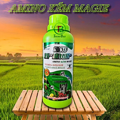 ZinTras Amino Kẽm Magie Nano (chai 500ml) Rửa Bông Sương Muối, Xanh Lá Dày Lá, Bóng Lá, áo Giáp Kẽm Bảo Vệ Hoa Trái