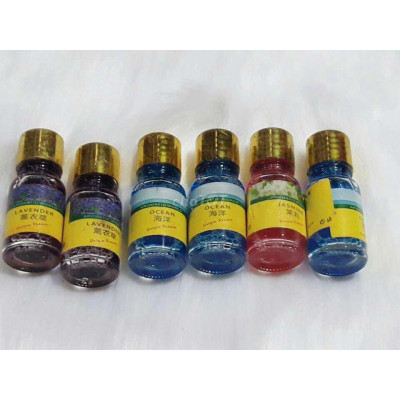 Chai Tinh Dầu Nước Hoa Xe Hơi 10ml Mùi Thơm Dễ Chịu, Chống Say Xe, Khử Mùi Hôi Xe Hiệu Quả (Vàng)