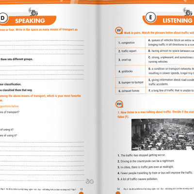 Sách Big 4 bộ đề tự kiểm tra 4 kỹ năng Nghe - Nói - Đọc - Viết tiếng Anh (cơ bản và nâng cao) lớp 7 tập 2 (Global) MG