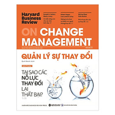 HBR On Change Manegement - Quản Lý Sự Thay Đổi (Quà Tặng TickBoookmark Đặc Biệt)