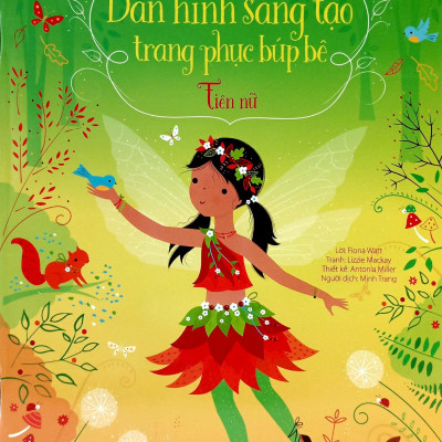 Bộ Sticker Dolly Dressing - Dán Hình Sáng Tạo Trang Phục Búp Bê - Bộ 1 (Bộ 4 Tập)