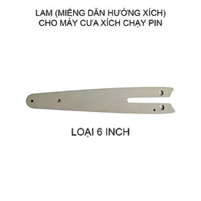 (Phụ kiện) Lam hoặc Xích cho máy cưa điện cầm tay, loại 4 inch, 6 inch tùy chọn
