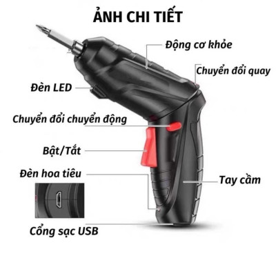 Máy Bắn VíJt Chạy Pin Cao Cấp - 47 Chi Tiết Đa Năng, Chất Lượng Loại Tốt, ĐÈN TRANG TRÍ