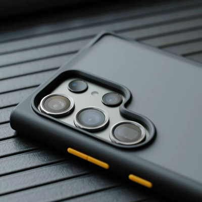 Ốp lưng nhám sạc từ tính cho Samsung Galaxy S23 Ultra hiệu Likgus PC Ultra-thin Frosted Magnetic Case - mặt lưng nhám mờ chống bám bẩn, gờ bảo vệ Camera 0.5mm - Hàng nhập khẩu