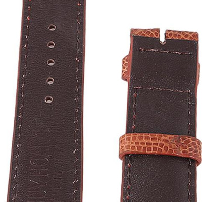 Dây Đồng Hồ Da Đà Điểu Size Lớn Huy Hoàng HT8411 - Vàng