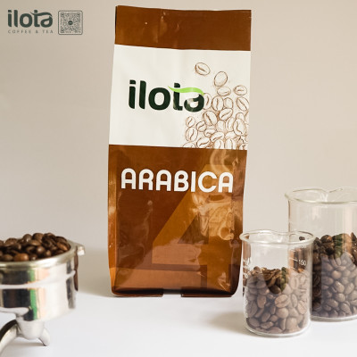 Cà phê nguyên chất Arabica ILOTA 4 Espresso Coldbrew xay pha phin 500gr