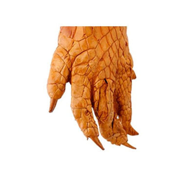 Móc khóa Huy Hoàng da cá sấu gai đuôi màu vàng HC8217