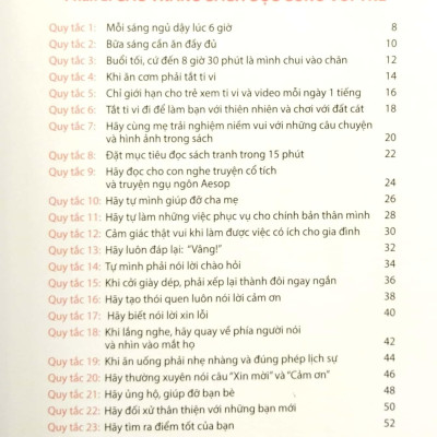 Cùng Con Rèn Nếp Sinh Hoạt