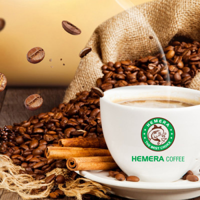 Cà Phê Rang Xay Nguyên Chất 100% Hemera Coffee 1 (250g)