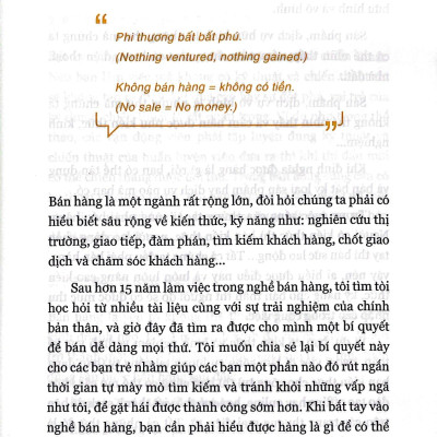 Bí Quyết Bán Dễ Dàng Mọi Thứ