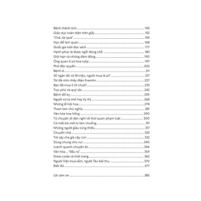 Tật xấu người Việt: Tản mạn về tính cách người Việt và văn hóa thị dân (Di Li)  - Bản Quyền