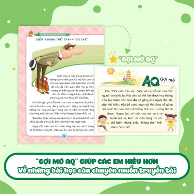 Sách - Những Câu Chuyện Bồi Dưỡng Chỉ Số AQ - Chỉ Số Vượt Khó - Megabook