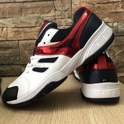 GIÀY THỂ THAO ĐA NĂNG: CHƠI TENNIS, CHẠY BỘ MÀU NAVY ĐỎ MỚI