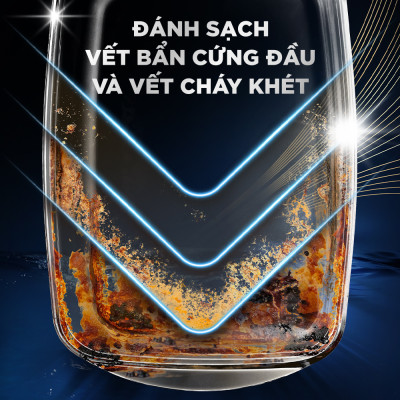 Viên Rửa Chén Bát Hương Chanh Finish Powerball Power Essential Lemon Sparkle - Túi 100 viên siêu tiết kiệm - 1 Túi