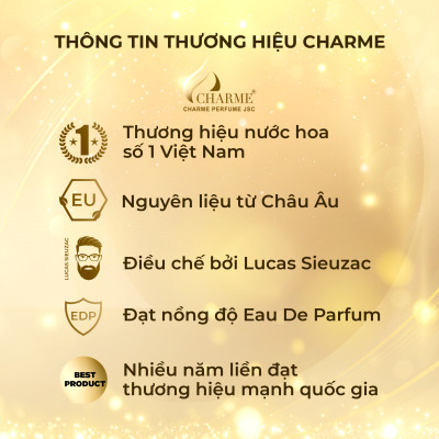 Nước Hoa Nữ CHARME SO SEXY 100ml/50ml Lưu Hương Lâu Phong Cách Quyến Rũ, Nổi Bật_Nước Hoa Chính Hãng