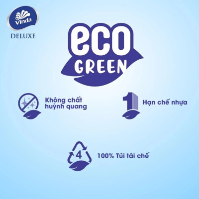 Combo 2 Lốc Giấy Vệ Sinh Cao Cấp Vinda 3 Lớp - Deluxe