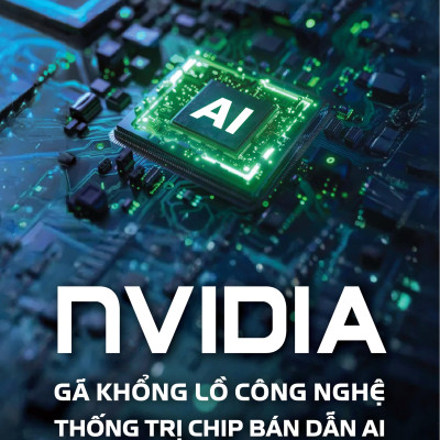 Sách - NVIDIA - Gã Khổng Lồ Công Nghệ Thống Trị Chip Bán Dẫn AI