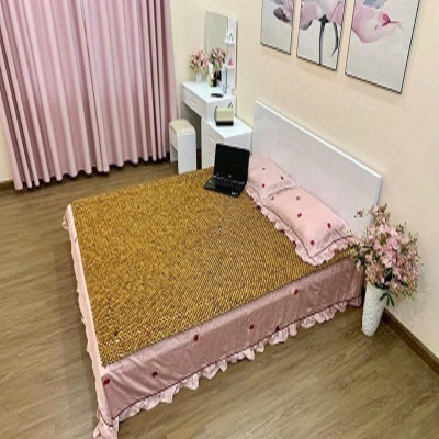 Chiếu Hạt Gỗ Pơ Mu Cao Cấp - Kích Thước 1,2mx1,9m hạt 1.8cm ( video , hình thật ) 