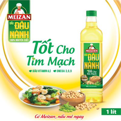 Dầu Đậu Nành Meizan  1L/2L/5L