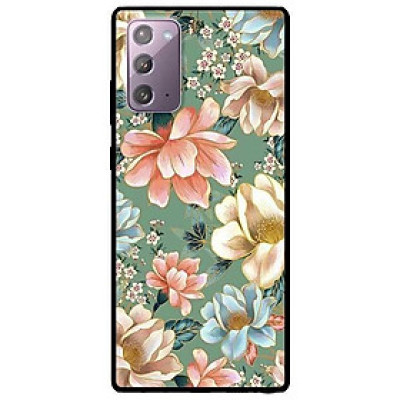 Ốp lưng dành cho Samsung Note 20 - Samsung Note 20 Ultra mẫu Hoa Xanh Hồng Vàng
