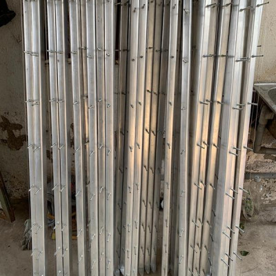 Thước Cán Vữa Thợ Xây 1.5m - Tặng thêm dây đàn - Thước nhôm Việt Pháp - Thước sản xuất tại Việt Nam