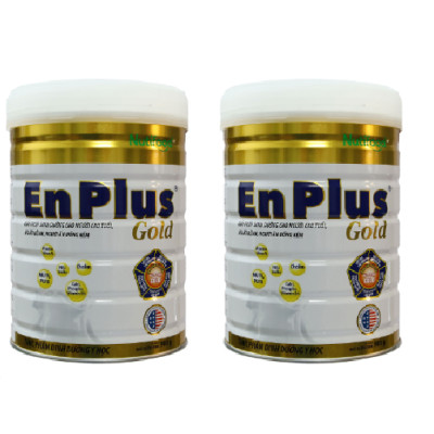 Combo 2 hộp Nuti Enplus Gold 900 Gr : sữa bổ sung dinh dưỡng hàng ngày cho người trưởng thành