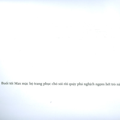 Ở Nơi Quỷ Sứ Giặc Non (Lời Và Tranh Của Maurice Sendak) (Tái bản 2022)