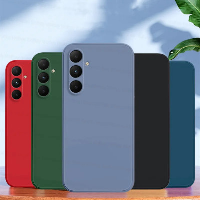 Ốp Lưng Dành Cho Samsung Galaxy A05s Silicone Dẻo Lót Nhung Nỉ Chống Sốc chống bẩn hạn chế bám vân tay - Hàng Nhập Khẩu