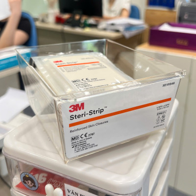 Set 3 vỉ 30 miếng dán thay chỉ khâu da 3M Steri-strip™ R1546 – Size 6mm x 100mm | Sản xuất tại Mỹ