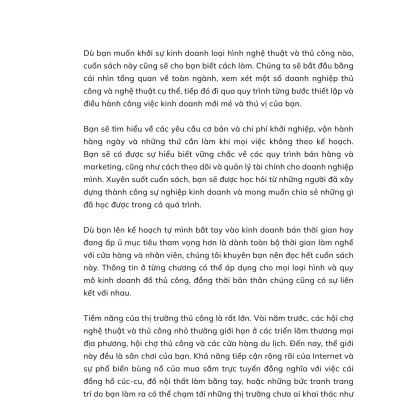 Hashtag No.6 Craft - Khởi Sự Kinh Doanh Sản Phẩm Thủ Công