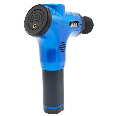 Súng (Máy) Massage Cầm Tay Nikio NK-170A - Kỹ Thuật Mát Xa Gõ Hiện Đại, Tác Động Sâu, Hỗ Trợ Giãn Cơ Toàn Thân - 4 Đầu Thay Thế, 6 Cấp Độ Mát Xa, Pin Sạc Không Dây 2000 mAh