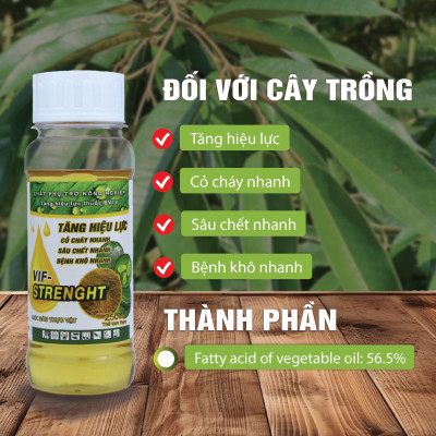 VIF-STRENGHT - Chất phụ trợ nông nghiệp Tăng hiệu lực chai 250ml