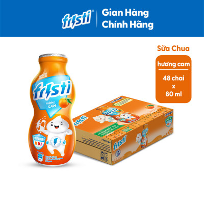 Thùng Fristi Hương Cam 48x80ml