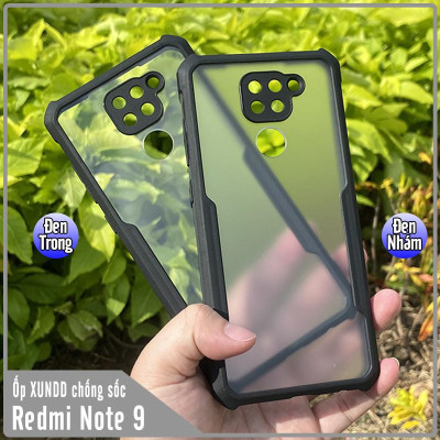 Ốp lưng cho Xiaomi Redmi Note 9 - Redmi 10X 4G chống sốc trong viền nhựa dẻo XunDD - Hàng Nhập Khẩu