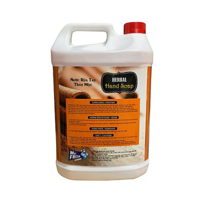 Nước rửa tay Mr Fresh Premium Hand Soap làm sạch và khử mùi 5L hương tinh dầu quế