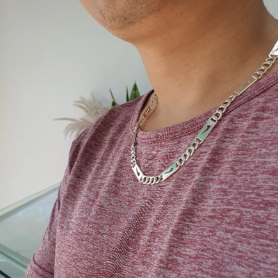 Dây Chuyền Nam Bạc Ta 925 Bạc Hiểu Minh DBN017