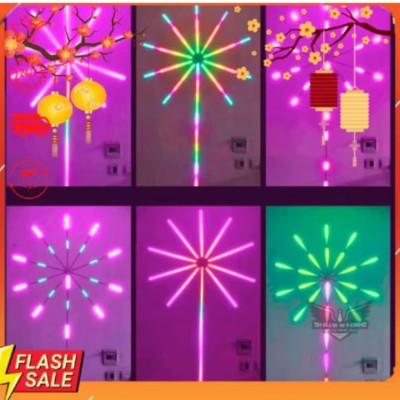 BỘ ĐÈN LED DÁN TƯỜNG TRANG TRÍ SÁNG PHAO HOA CỰC ĐẸP MẪU MỚI 