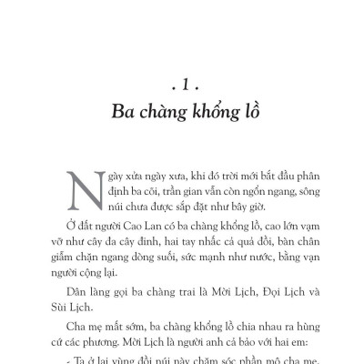 Cậu Bé Cầm Bút Thần Đánh Giặc (Truyện Cổ Tích Cao Lan)