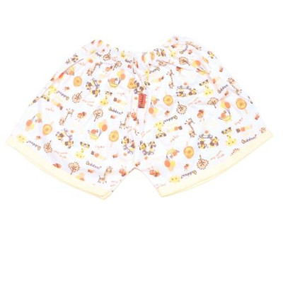 Sơ sinh - Quần ngắn viền in nhiều hình BABIBOO - BB46