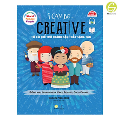 Bộ sách song ngữ Danh nhân Thế giới – World Famous People: I Can Be – Tớ có thể trở thành, tặng file nghe tiếng Anh