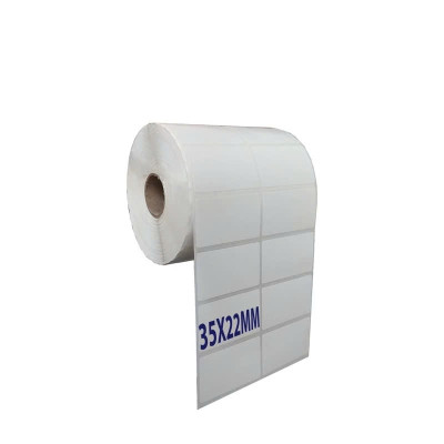 Giấy Decal Nhiệt In Mã Vạch 2 Tem Cỡ 35*22*25Mm