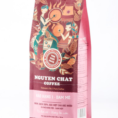 Cà Phê Xay Nguyên Chất HẢO HẠNG 1 Premium Coffee No. 1 Phong Cách Ý Hương Thơm Nồng, Vị Đắng Đậm Đà, Hậu Vị Ngọt 250g