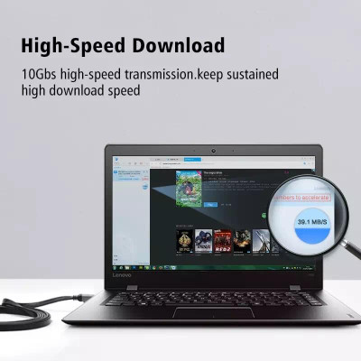 Ugreen UG11265NW106TK 10M màu Đen Cáp mạng LAN CAT 7 ftp dây dẹp - HÀNG CHÍNH HÃNG